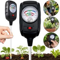 Аналізатор ґрунту для вимірювання вологості Soil Tester S-9 3 в 1 тестер вимірювач для контролю pH і родючості для саду, городу та кімнатних рослин