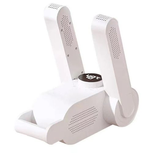 Электрическая дезодорирующая сушилка обуви Shoes Dryer XL-648 с таймером, нагреватель для шапок, перчаток и носков с ультрафиолетовым нагревом Белая