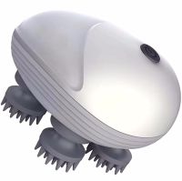 Бездротовий водонепроникний масажер Smart Scalp Massager QSK-701 для голови, шиї і плечей акумуляторний Media-Tech Mt6524 для кішок і собак Білий