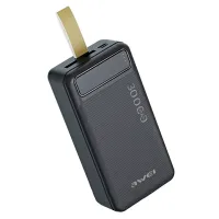 Портативний зарядний пристрій Power Bank Awei P7k 30000 mAh Повербанк, портативний зовнішній акумулятор батарея з індикатором і кабелем для телефону
