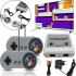 Портативна ігрова ретро приставка Dendy 620 ігор Денді 8 Bit Super Mini SFC, Дитяча консоль 8 біт з двома джойстиками і вбудованими іграми Сіра