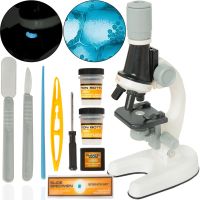 Детский микроскоп Scientific Microscope XD168 с зумом 400х для научных исследований Лаборатория с увеличением и набором для исследования HA-156
