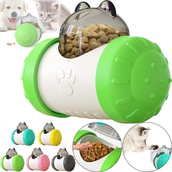 Інтерактивна годівниця дозатор Pet Leakng Toy LY-732 для повільного харчування собак і кішок, іграшка диспенсер AND з отвором для корму для тварин
