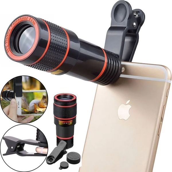 Збільшувальний об'єктив для телефону Mobile Phone Telescope TV-8045 8х, мобільний телескоп з 8 кратним збільшенням фокусуванням картинки на прищіпці