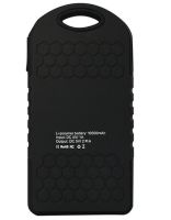 Портативний зарядний пристрій Power Bank Solar Charger JS-3 50000 mAh повербанк c карабіном на сонячній батареї, зовнішній акумулятор 50000 маг