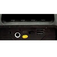 Портативная беспроводная колонка чемодан ESS-105 с Led подсветкой USB, SD, FM, AUX Bluetooth со светомузыкой аккумуляторная музыкальная, мини-чемодан