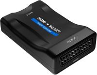Конвертер відео Scaler Converter H70 HDMI на SCART адаптер перехідник для перетворення цифрового сигналу в Аналоговий, відеоконвертер 1080P DC 5В