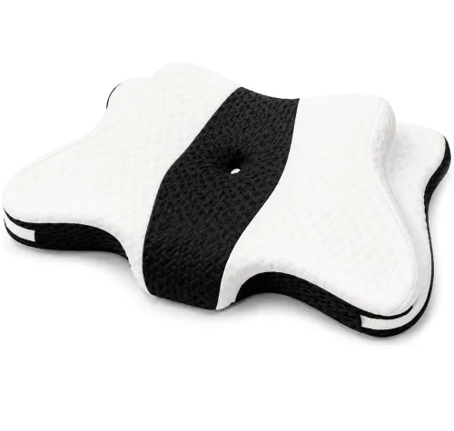 Ортопедична подушка для сну «Метелик» Piluxx Cervical Alignment Pillow LY-1242 — анатомічна подушка з пінопласту з ефектом пам’яті для спини та шиї