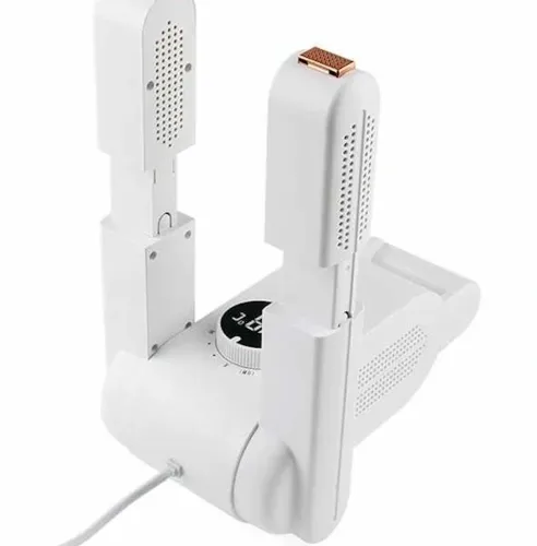 Электрическая дезодорирующая сушилка обуви Shoes Dryer XL-648 с таймером, нагреватель для шапок, перчаток и носков с ультрафиолетовым нагревом Белая