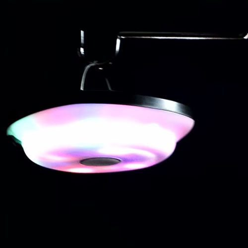 Вулична акумуляторна гірлянда з лампою RGB X-Balog CH-515 10 метрів, туристичний світильник ліхтар з гірляндою Camping light KXK-828 USB Мультиколір