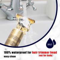 Бездротова окантовочна машинка Hair Clipper WS-T99 для стрижки волосся вусів і бороди акумуляторний портативний водонепроникний тример бритва