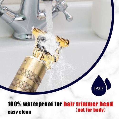 Бездротова окантовочна машинка Hair Clipper WS-T99 для стрижки волосся вусів і бороди акумуляторний портативний водонепроникний тример бритва