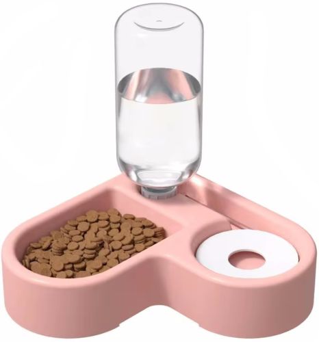 Автоматична годівниця для собак і кішок Automatic Pet Feeder Bowl LY-622 з автоматичною поїлкою для тварин, миска поїлка 2в1 для корму і води