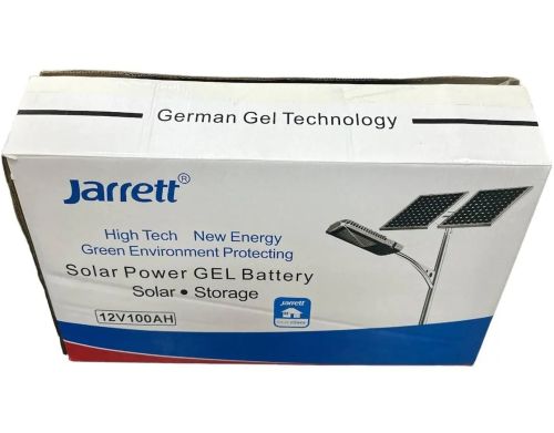 Универсальный гелевый аккумулятор Jarrett GEL 12V 120Ah для котла и солнечных панелей, Аккумуляторная батарея 12В 120Ач для систем электропитания