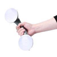 Зручна ручка на вакуумних присосках Helping Handle NJ-271 для ванної та душу, Настінний поручень у ванну кімнату, Ручка-поручень Хелпінг Хендл