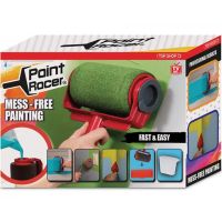 Набір малярних валиків Point ROCER PRO 2 в 1 з автоматичною подачею фарби для фарбування, універсальний комплект малярний будівельних Paint Racer