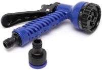 Садовий шланг для поливу Xhose 15 метрів 50FT з насадкою розпилювачем X-Hose 15м посилений поливальний розтягується шланг Magic Hose