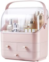 Органайзер для хранения косметики Cosmetic Storage Box 3 LD-304  настольная косметическая полочка с выдвижными ящиками и ручкой для украшений LD288