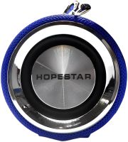 Бездротова Bluetooth колонка Hopestar H39 10W портативна акумуляторна блютуз акустика зі світлодіодним LED підсвічуванням FM-радіо USB microSD AUX