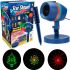 Кольоровий вуличний лазерний проектор Star Shower Motion Laser Light для прикраси будинку і вулиці, Новорічна Вулична лазерна підсвітка 12 програм