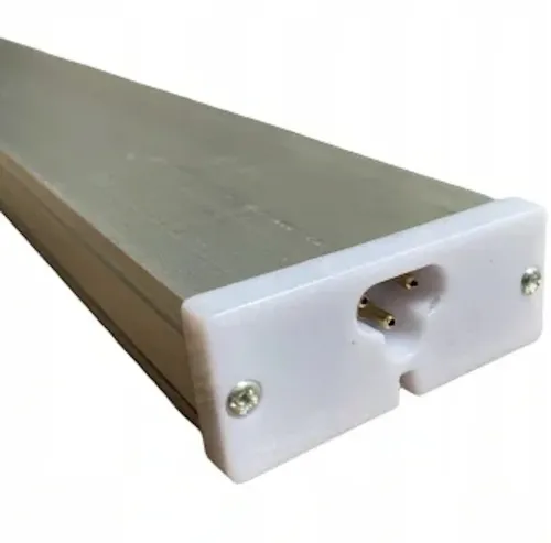 Светодиодная потолочная лампа с линзами Tube Light T10 120 см 6500K Электрический модульный светильник фонарь на стену SMD 36W от сети 220V Белая