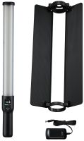 Освітлювач селфі-лампа RGB Stick Lamp LC500R світлодіодний LED жезл із дефлектором 2500К-8500К відбивач прожектор, кольоровий селфі стік для фото LS-188