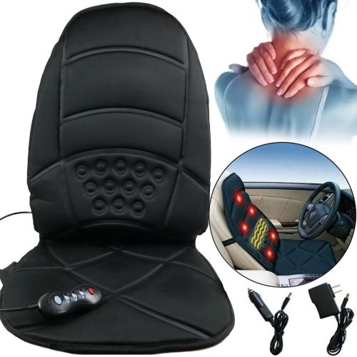 Масажна накидка з підігрівом Massage Cushion HL-889B для сидіння в автомобілі, чохол з масажером для крісла LY-408 від мережі і прикурювача