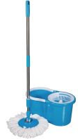 Комплект швабра з самоотжимом і відром Magic Mop 360 (Меджик Моп) телескопічна швабра з Spin Mop з насадкою з мікрофібри Easy MOP 360, Rotary Mop