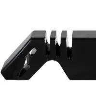 Ручная точилка для кухонных ножей Knife Sharpener NJ-522 4 в 1 настольная механическая ножеточка 5 секунд, точило для ножниц 3 уровня заточки