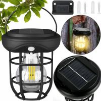 Підвісний кемпінговий ліхтар Solar Sensor Light CL-T88 3 режими вуличний світлодіодний світильник з датчиком руху і ручкою на сонячній батареї