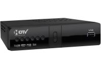 Цифровий ефірний тюнер Openbox Gold 11077 DVB-T2 приставка для телевізора з дисплеєм, ТВ ресивер EL - 009 C роз'ємом під WiFi і пультом IPTV, HDMI H. 264