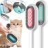 Універсальна щітка Pet Cleaning Hair LY-364 для сухого і вологого вичісування собак і котів, гребінець для грумінгу тварин з відсіком для води