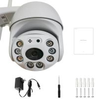 Вулична поворотна IP камера відеоспостереження CAMERA CAM 6 N3 WIFI 360/90 2.0 mp зовнішнього спостереження з віддаленим доступом HD-68, V-5, Y08