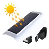 Уличный светодиодный фонарь муляж в виде камеры Solar Light JLP-2177 с датчиком движения на солнечной батарее Мини камера обманка лампа с пультом ДУ