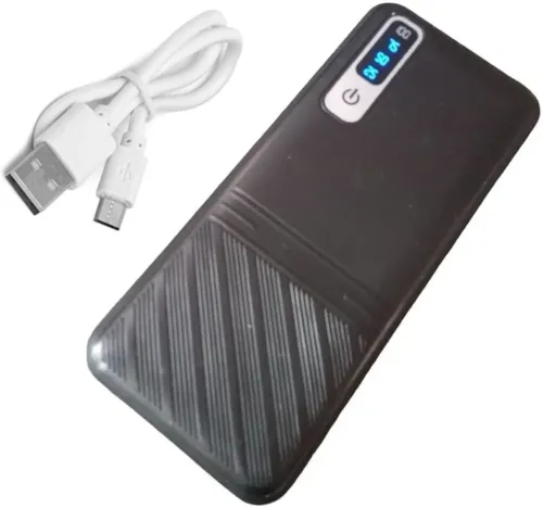 Зарядний пристрій УМБ Power Bank Smart Tech UN-3103 20000 mAh 2xUSB, Портативна батарея повербанк зовнішній акумулятор зарядка телефону з ліхтариком