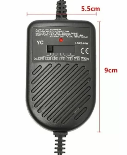 Автомобільний зарядний пристрій для ноутбуків Note book car charge EL-80W, універсальна зарядка адаптер для ноутбука в авто 80Вт від прикурювача