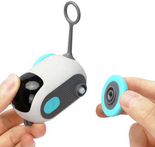 Розумна іграшка бадмінтон для кішок Smart Interactive Car Toy LY - 625 інтерактивна акумуляторна машинка для котів з дистанційним управлінням USB
