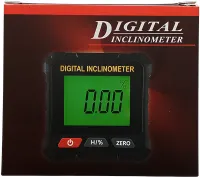 Цифровий кутомір інклінометр Digital Inclinometer VC720 з лазером на 2 лінії і магнітом, електронний лазерний рівень для вимірювання кута нахилу