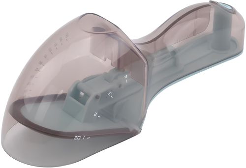 Мірні регульовані ложки Adjustable Measuring Spoon 2 в 1 пластикові ємності ваги з регулятором об'єму для сухих і рідких інгредієнтів 130 мл