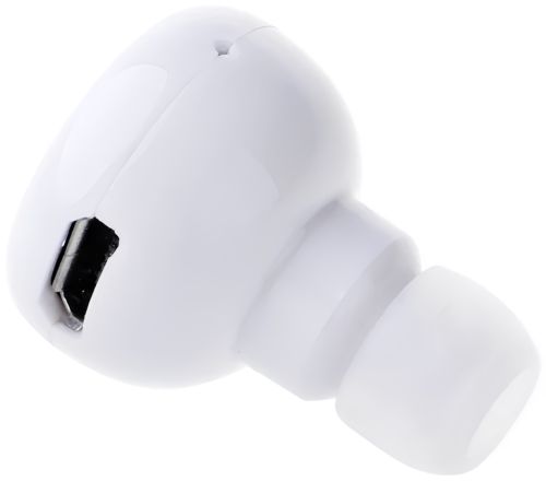 Бездротовий стерео навушник AirBeats Bluetooth mini 4.0 White Вакуумна гарнітура з вбудованим мікрофоном і шумозаглушенням для IOS і Android Білий