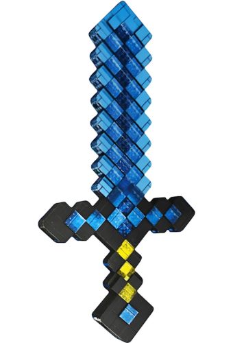 Дитячий конструктор Minecraft My World 6071 на 1441 LED деталей, світловий алмазний меч з підсвічуванням і фігурками Стів і Скелет Майнкрафт від 6 років