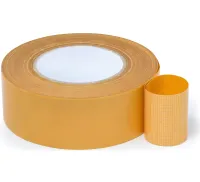 Самоклеюча армована стрічка Double Sided Mesh Tape AND LY-1035 3смх5м двосторонній сітчастий клейкий скотч на тканинній основі 30ммх5м