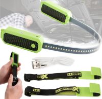 Подсветка для капота автомобиля Emergency Light Strip m3 светодиодная гибкая LED лента с ремнями светильник на аккумуляторе в авто для гаража