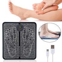 Автоматичний вібраційний масажний килимок для ступень і ніг EMS Foot Massager, розслабляючий міостимулятор масажер стимулюючий кровообіг