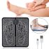 Автоматичний вібраційний масажний килимок для ступень і ніг EMS Foot Massager, розслабляючий міостимулятор масажер стимулюючий кровообіг