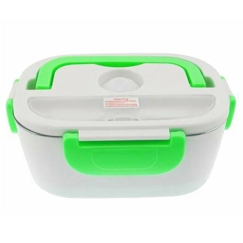 Електричний Ланч Бокс Electric lunch heater box з підігрівом від мережі 220V на 2 Відділення, харчової термо судочок контейнер для їжі