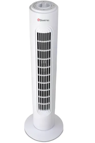 Електричний підлоговий вентилятор Domotec MS-1627 45W 3 режими 78 см колонний охолоджувач повітря з таймером вимкнення для дому від мережі 220V