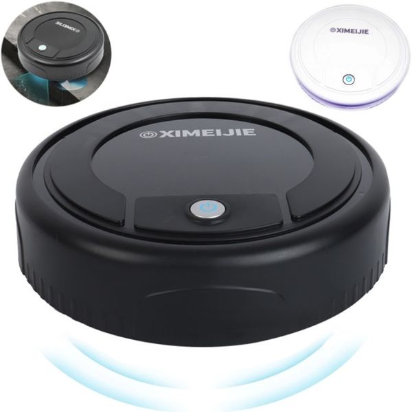 Акумуляторний робот пилосос Ximeijeie Mop (Home Sweeeping Robot) 500W для дому, Міні робот швабра для сухого прибирання, Самоприбираючий пилосос