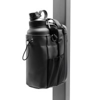 Спортивна магнітна сумка Magnetic Gym Bag Y-100 для пляшки з водою і кишенею для телефону, сумка з плечовим ременем 27х27х11см для спортзалу