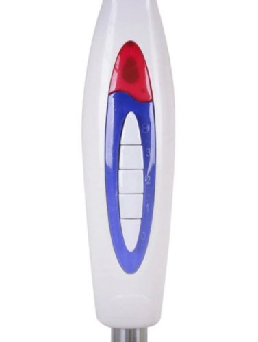 Підлоговий вентилятор Opera OP-1619 40 см stand fan 16 " 40W з регулюванням висоти, Безшумний вентилятор Опера 40Вт на підлогу 3 швидкості Білий